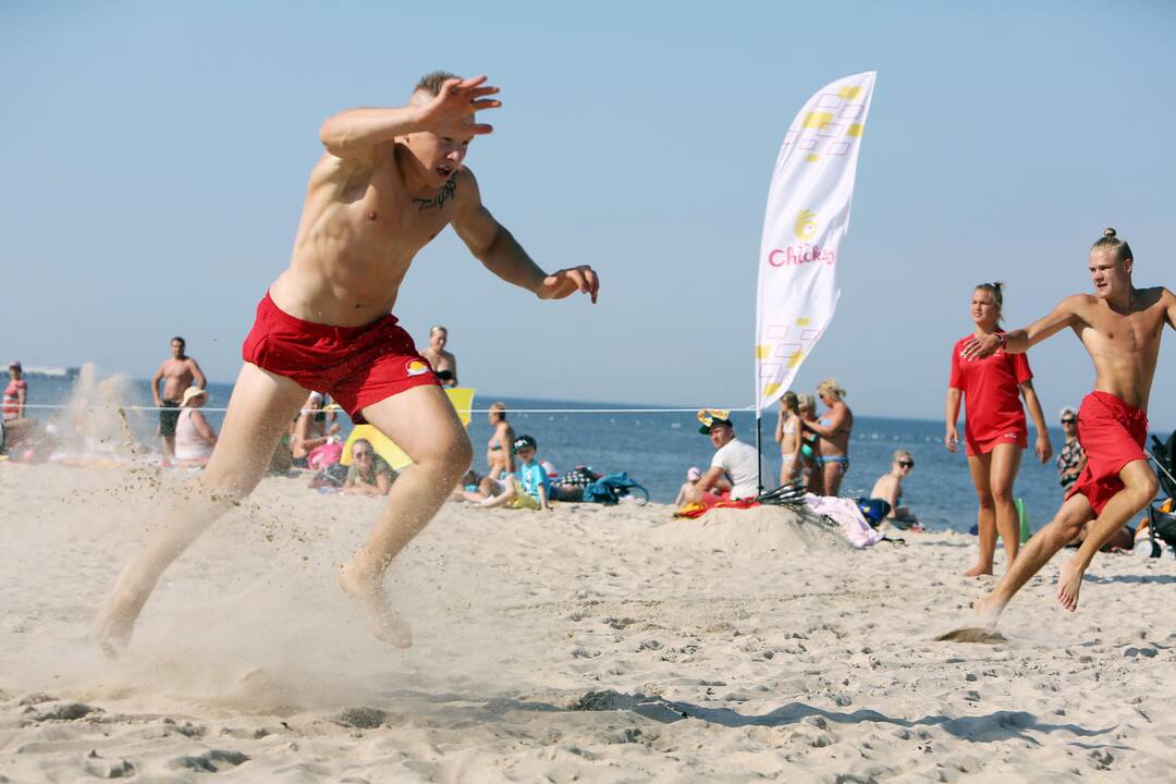 Gelbėtojų varžybos Palangoje