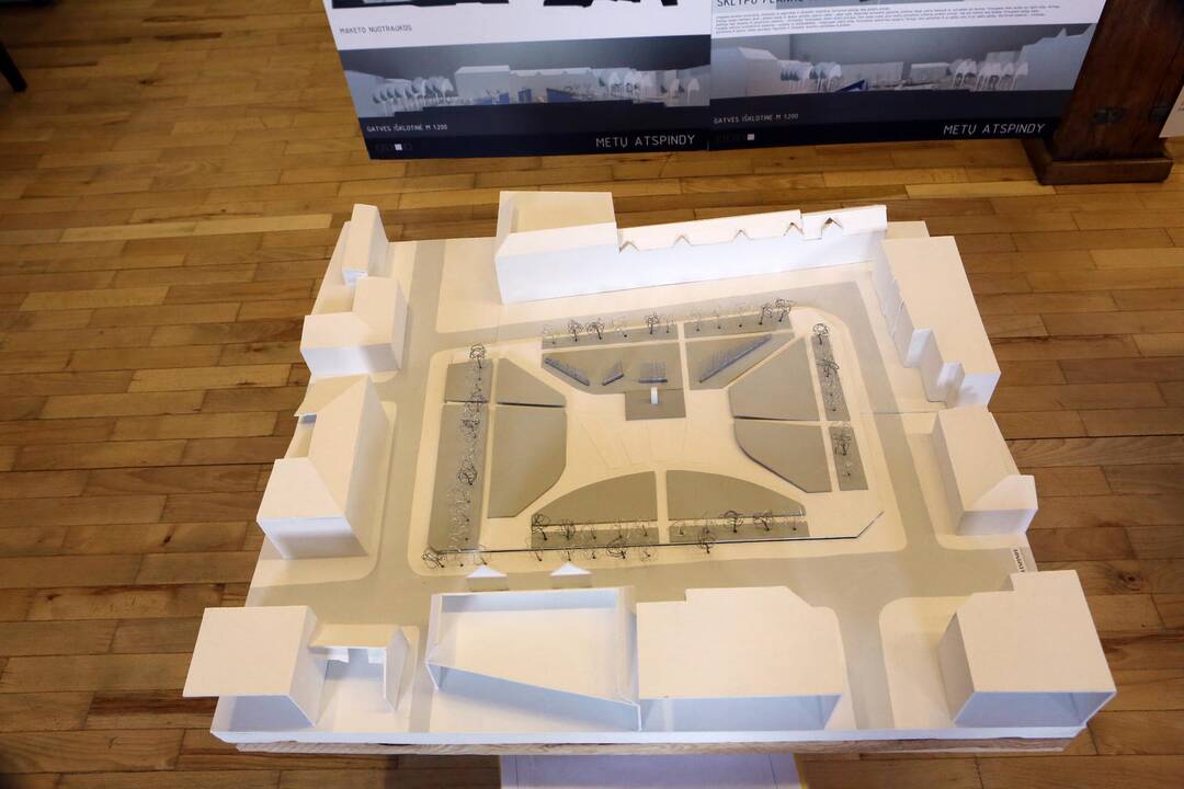 Donelaičio aikštės projektai