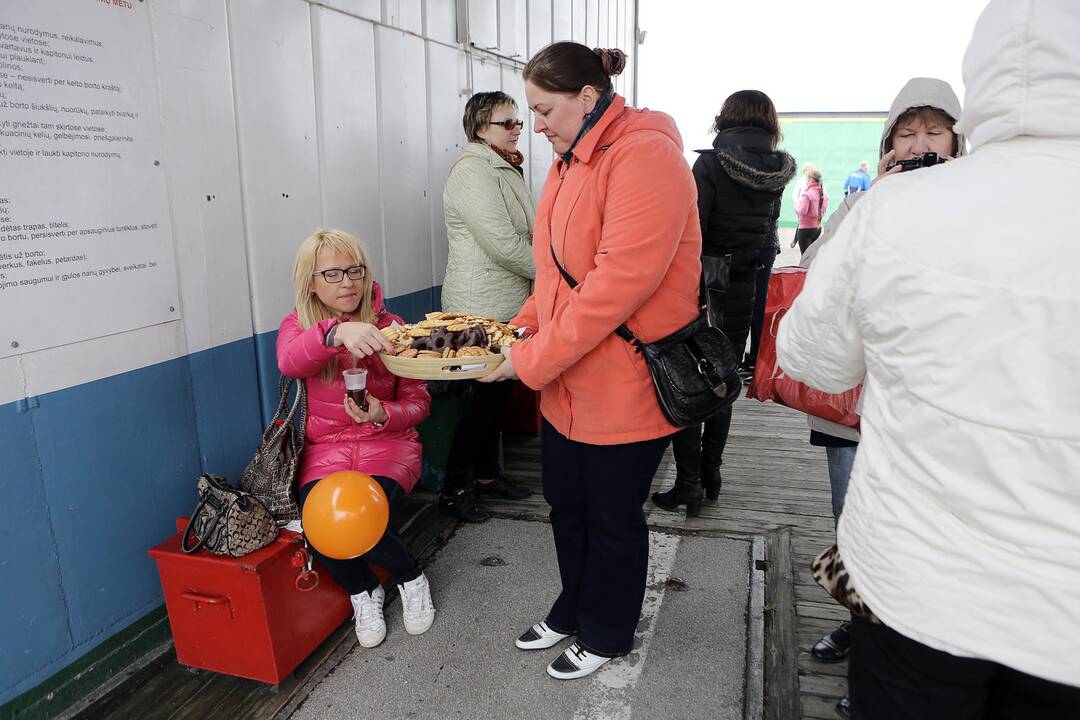 "Klaipėdos" prenumeratoriams atrakcija ant vandens