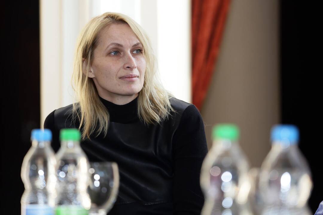 Spektaklio "Juoda dėžutė" spaudos konferencija