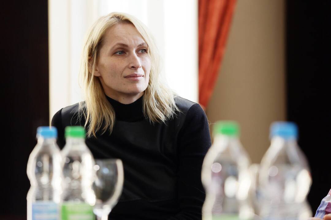 Spektaklio "Juoda dėžutė" spaudos konferencija