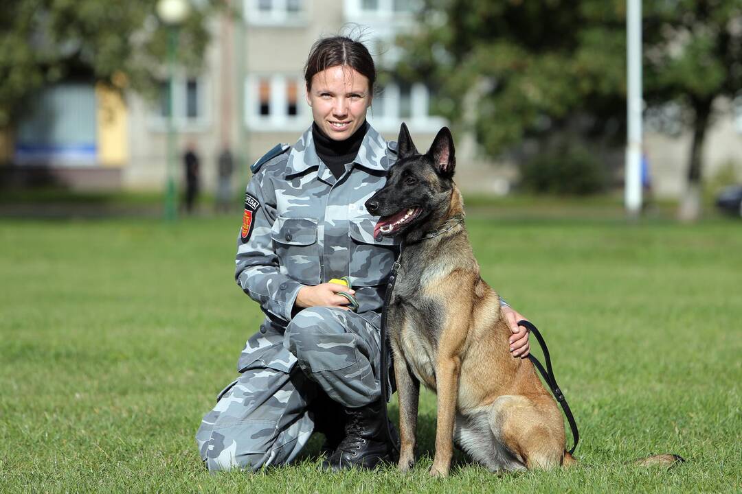 Policijos tarnybinis šuo Troja