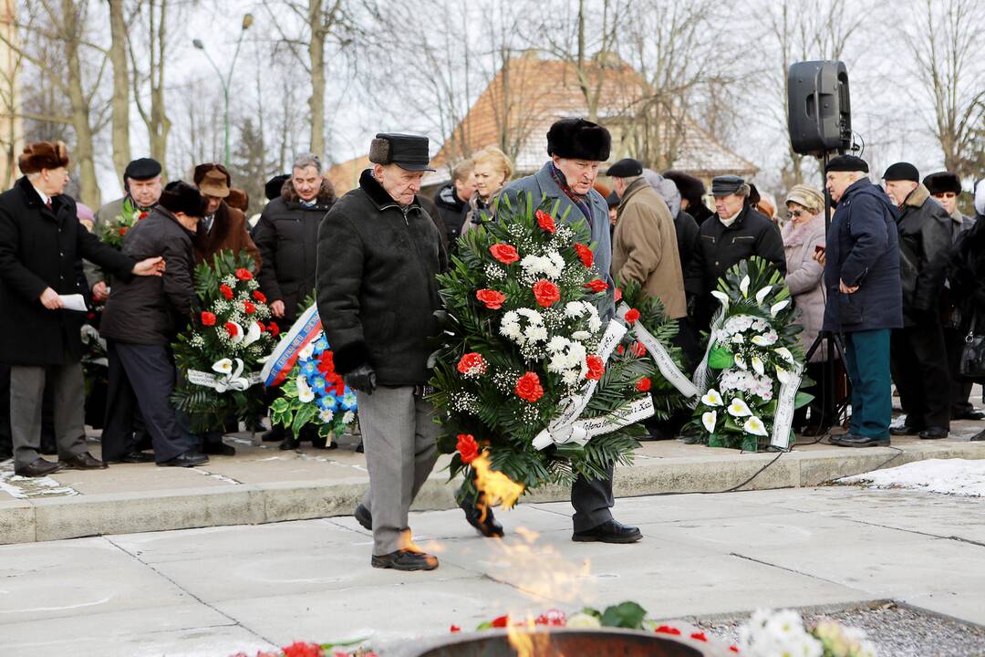 Paminėtos išvadavimo iš nacių okupacijos metinės