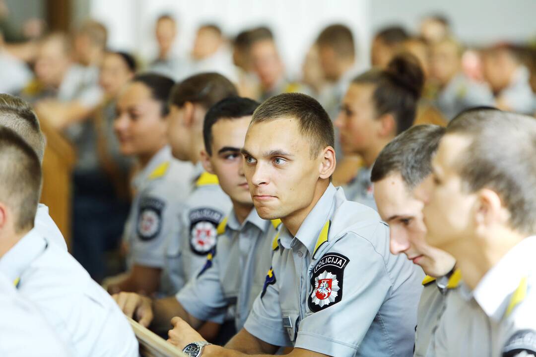 Uostamiesčio policijai – jauni pareigūnai