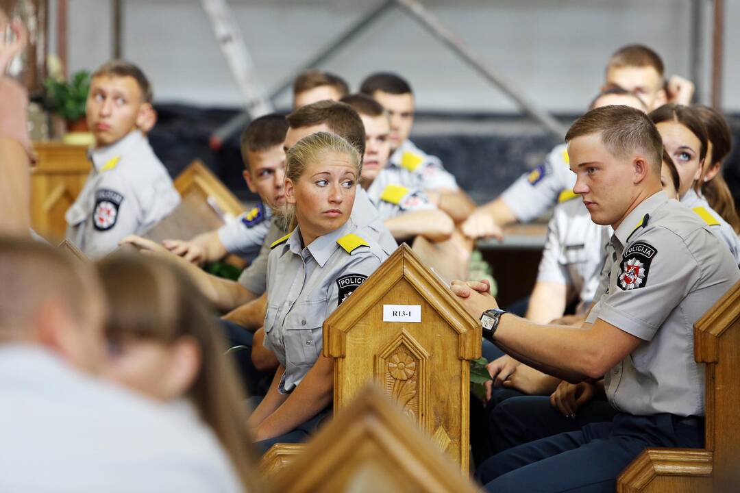 Uostamiesčio policijai – jauni pareigūnai