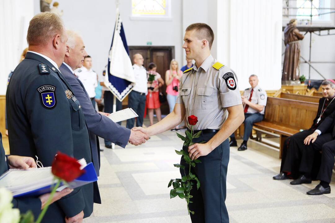 Uostamiesčio policijai – jauni pareigūnai