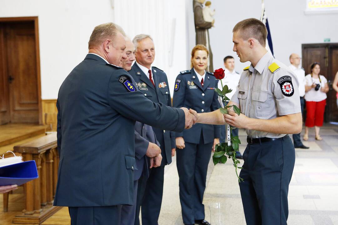 Uostamiesčio policijai – jauni pareigūnai