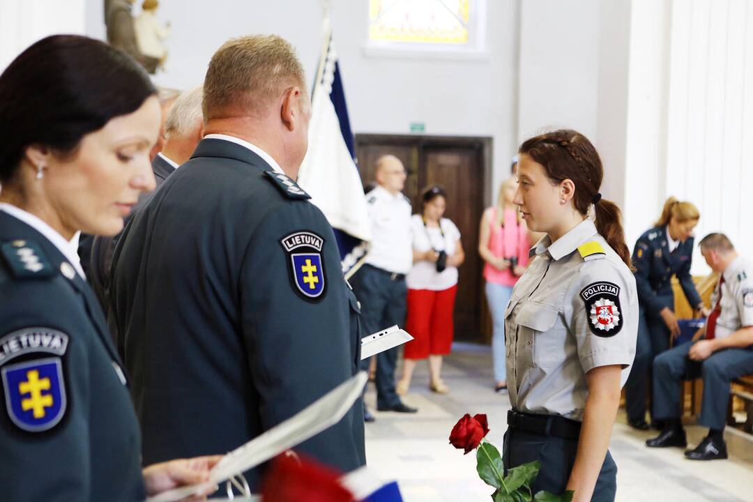 Uostamiesčio policijai – jauni pareigūnai