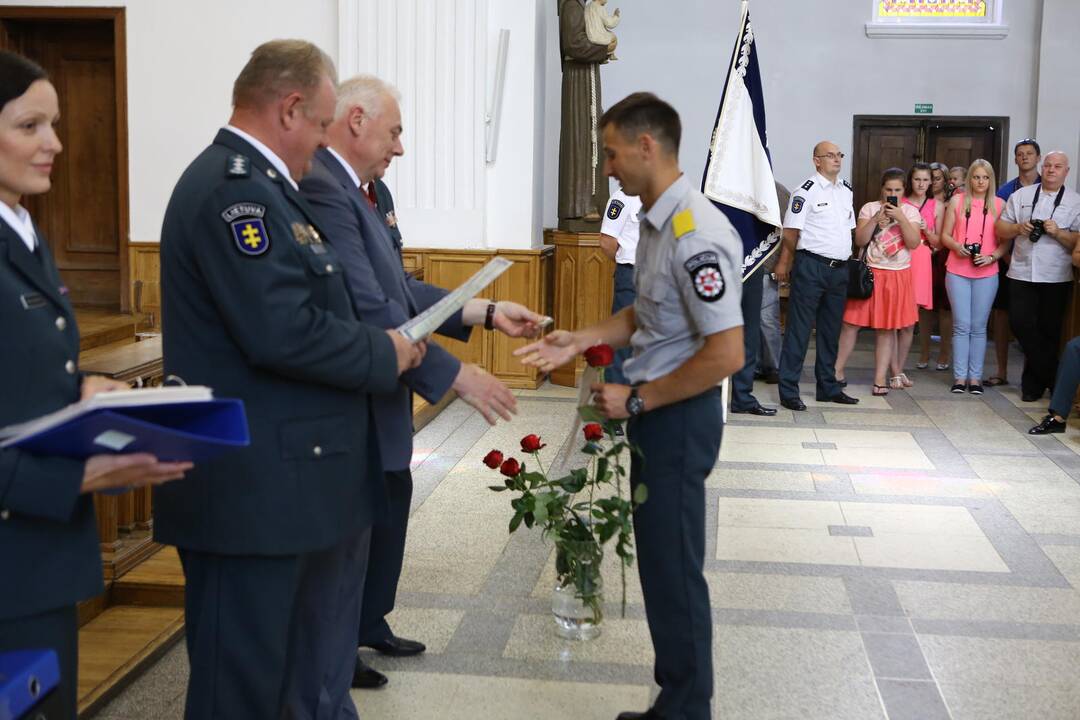 Uostamiesčio policijai – jauni pareigūnai