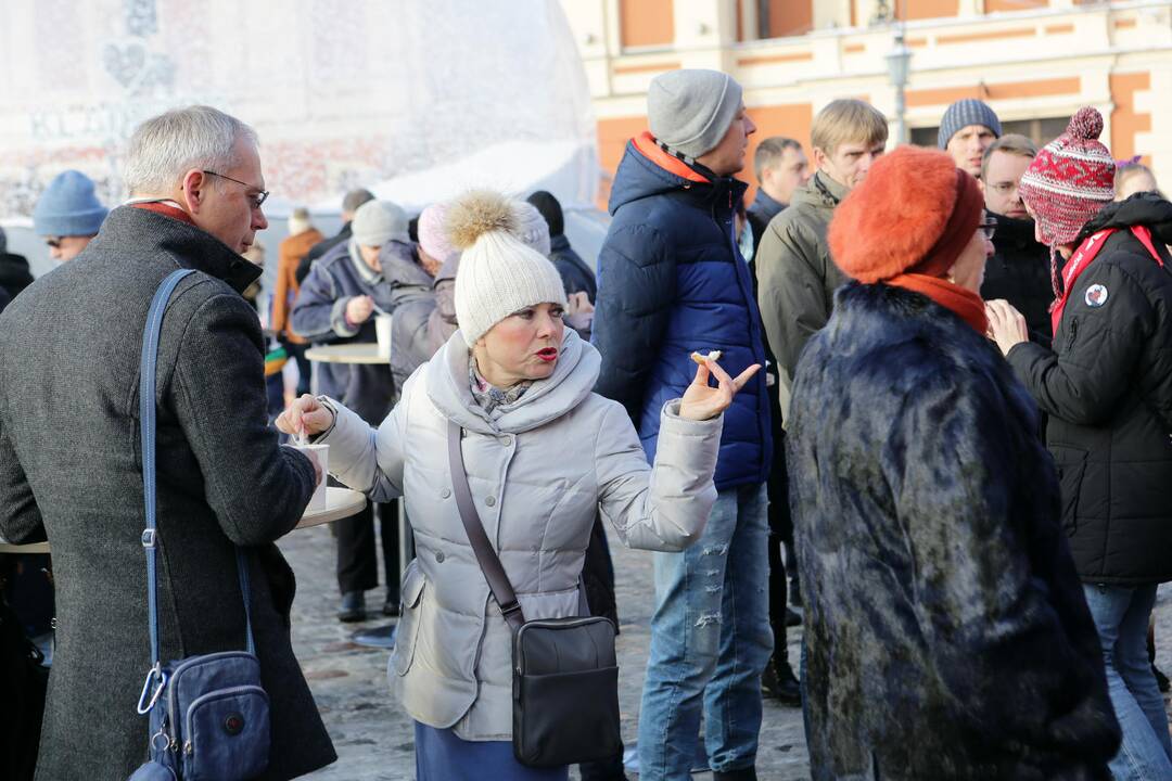 "Maltiečių" kalėdinės sriubos akcija