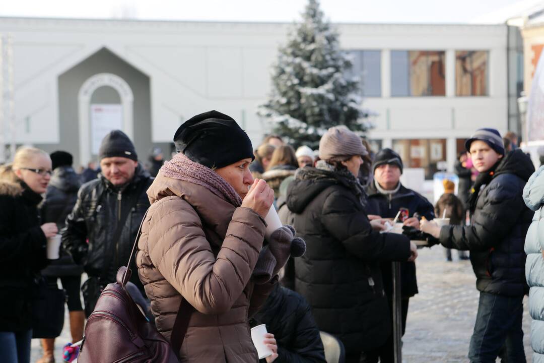 "Maltiečių" kalėdinės sriubos akcija