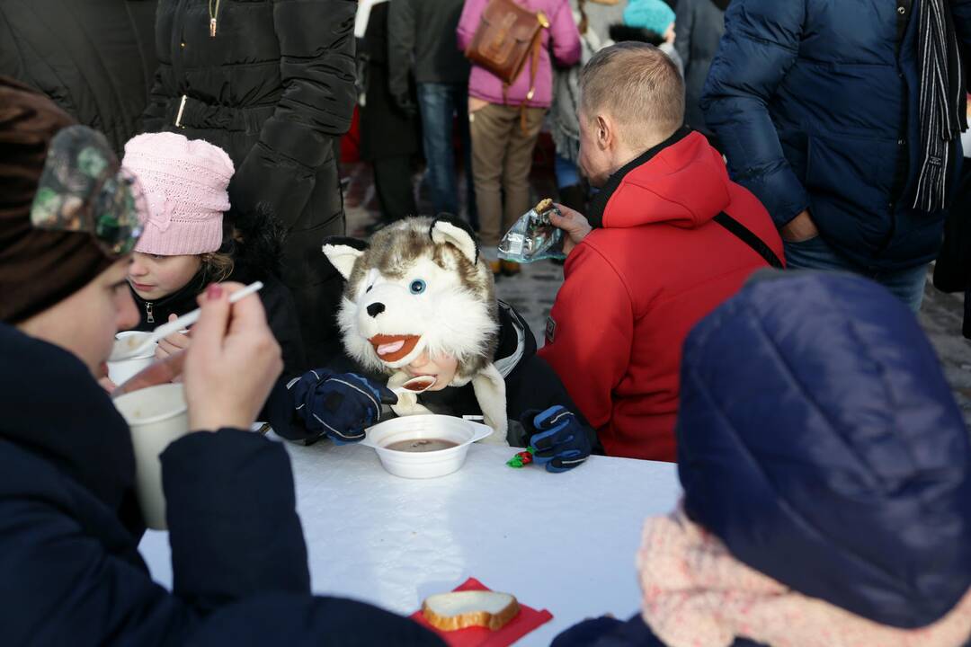 "Maltiečių" kalėdinės sriubos akcija
