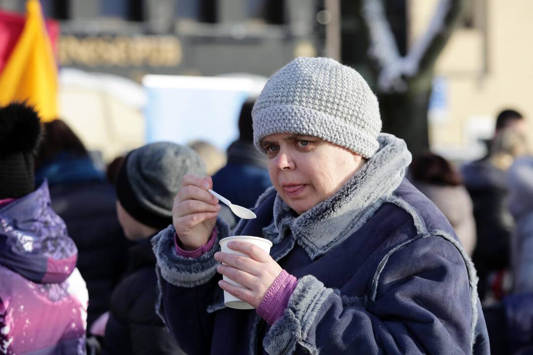 "Maltiečių" kalėdinės sriubos akcija