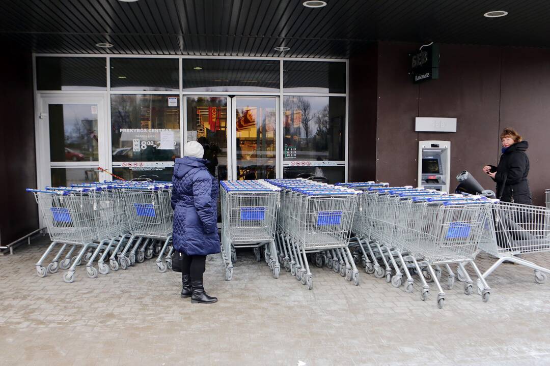 Gargžduose iš „Maximos“ teko evakuoti žmones