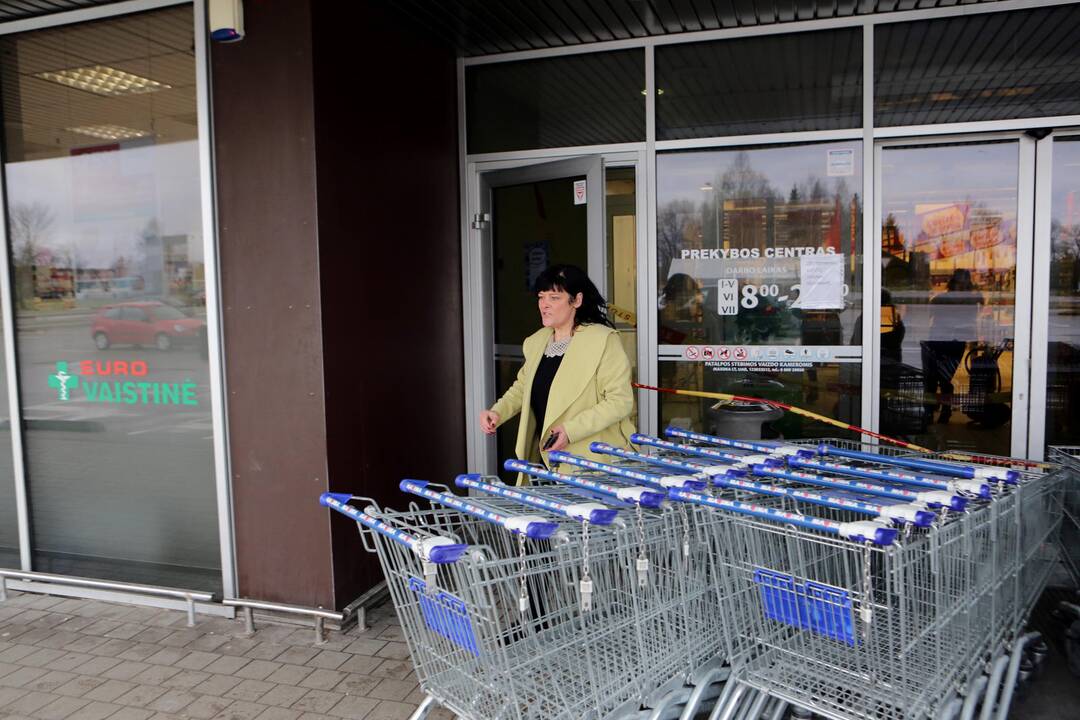 Gargžduose iš „Maximos“ teko evakuoti žmones