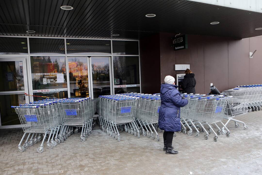 Gargžduose iš „Maximos“ teko evakuoti žmones