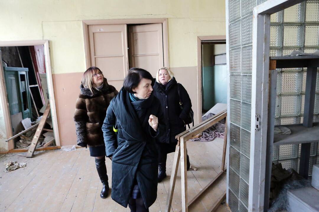 Apžiūrėjo buvusią jachtų klubo "Neptūnas" bazę