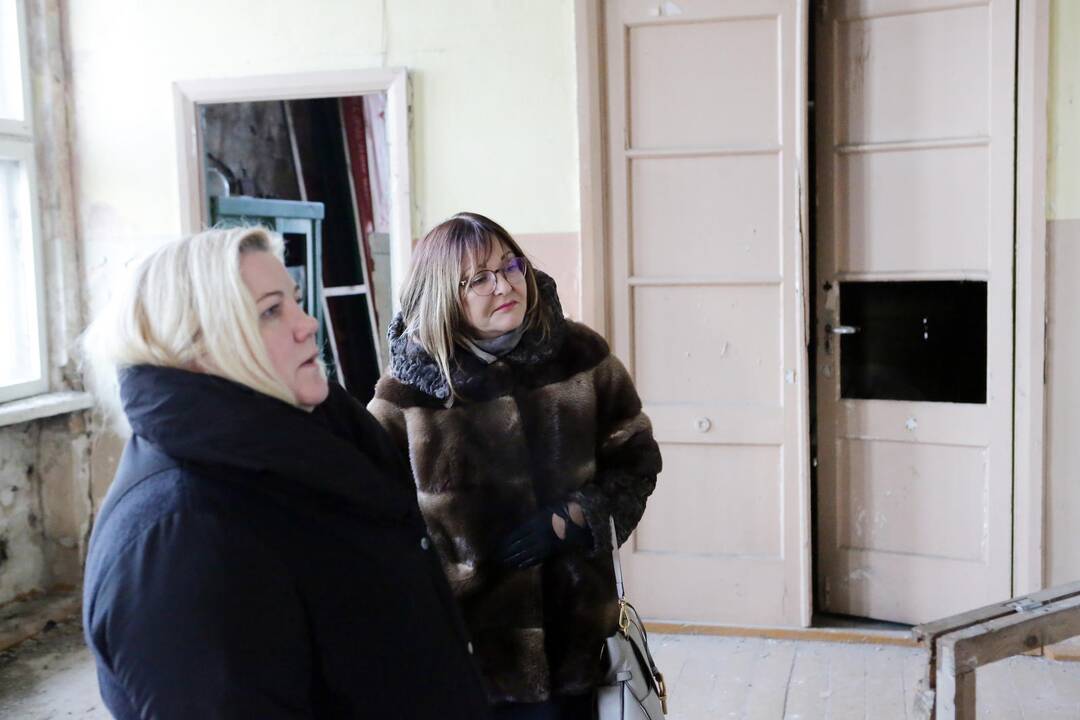 Apžiūrėjo buvusią jachtų klubo "Neptūnas" bazę