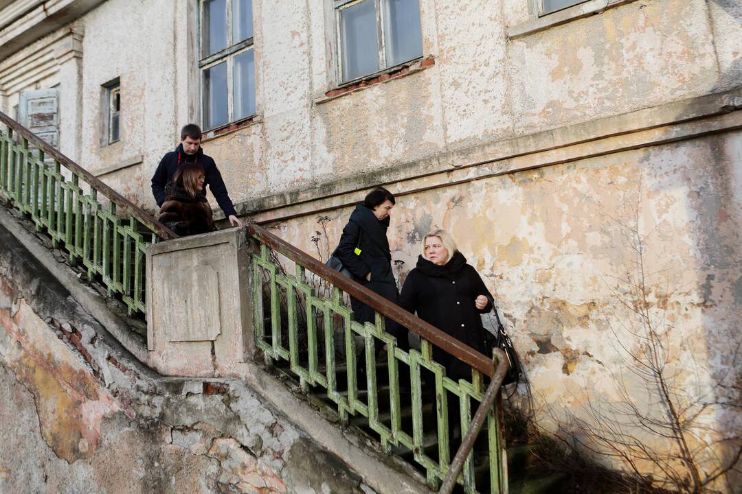 Apžiūrėjo buvusią jachtų klubo "Neptūnas" bazę