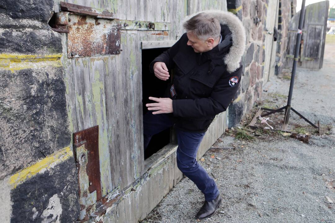 Apžiūrėjo buvusią jachtų klubo "Neptūnas" bazę