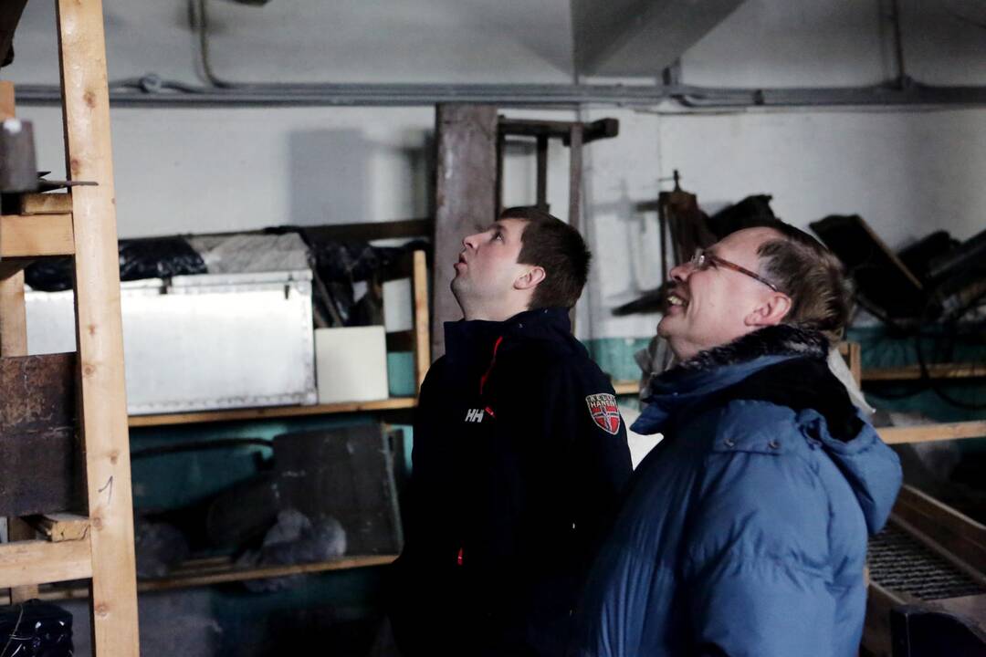 Apžiūrėjo buvusią jachtų klubo "Neptūnas" bazę