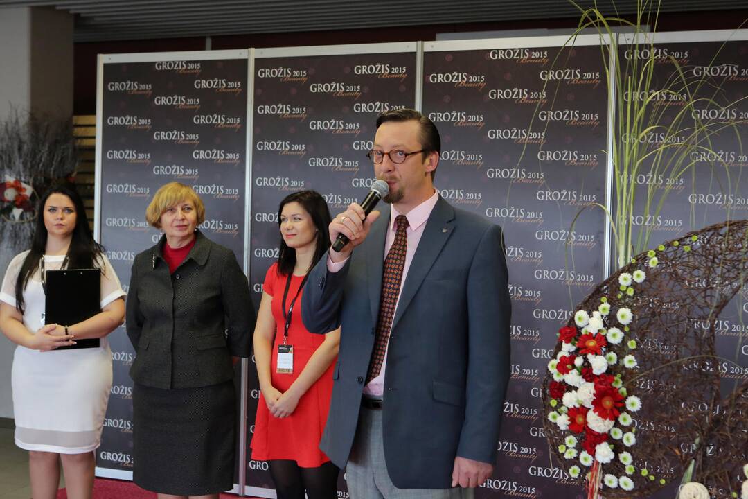 Parodos "Grožis 2015" atidarymas