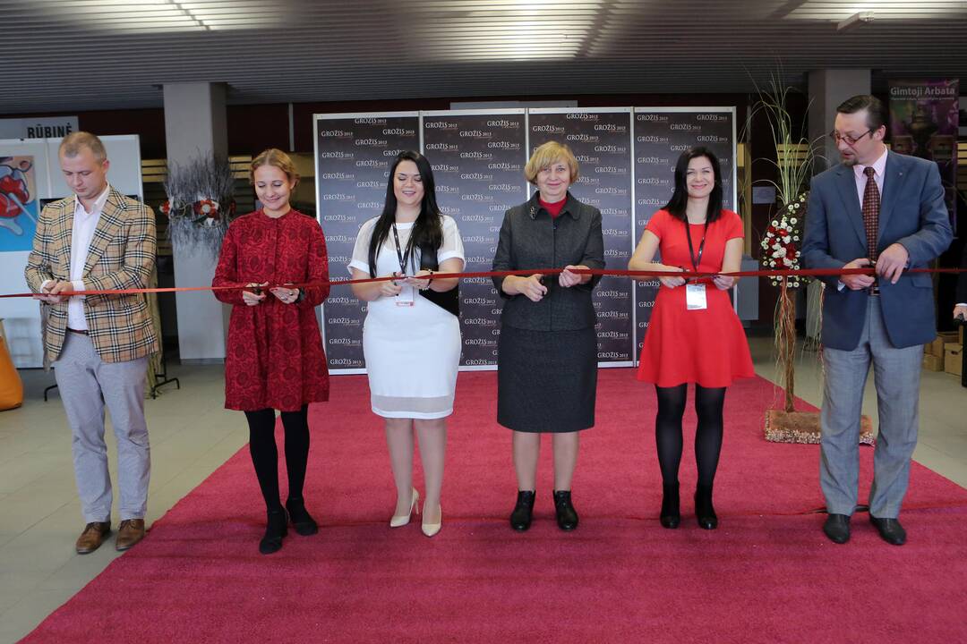 Parodos "Grožis 2015" atidarymas