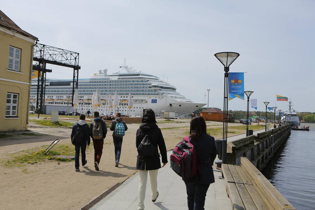 Į Klaipėdą atplaukė "Costa Pacifica"