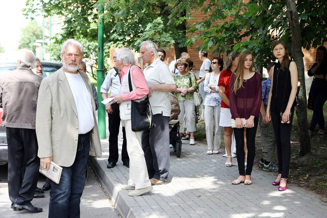 Atidengta Martyno Jankaus memorialinė lenta