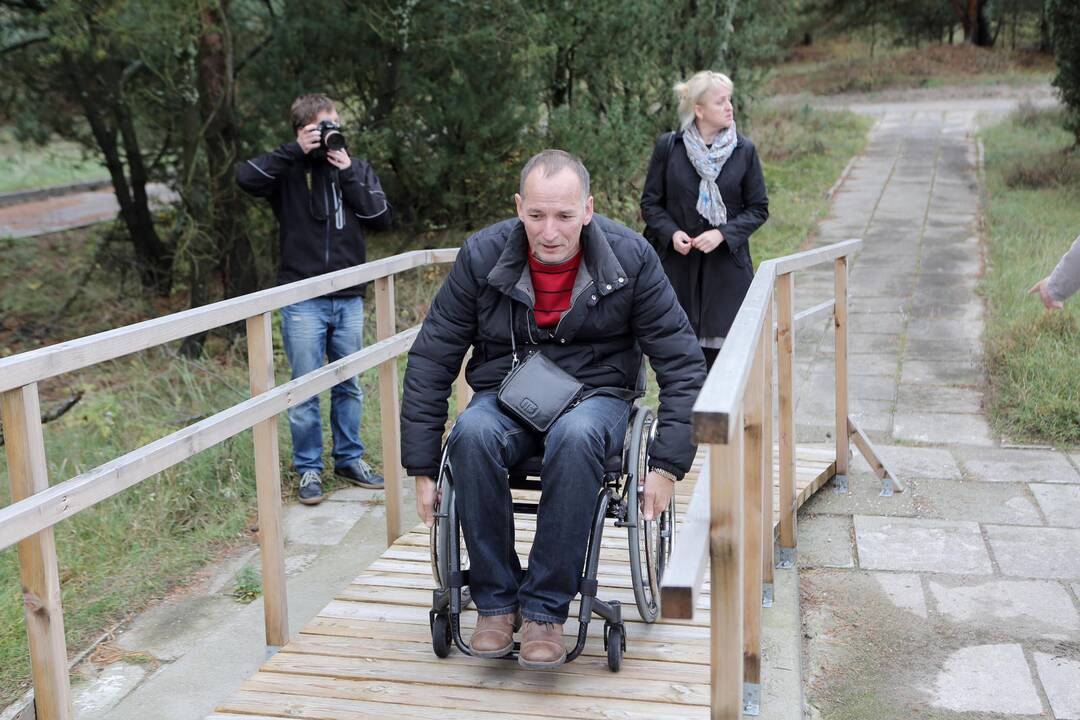 Neįgaliųjų tualetai Smiltynėje
