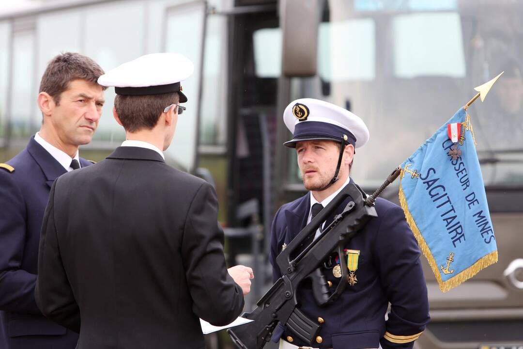 Pagerbė prancūzų karius