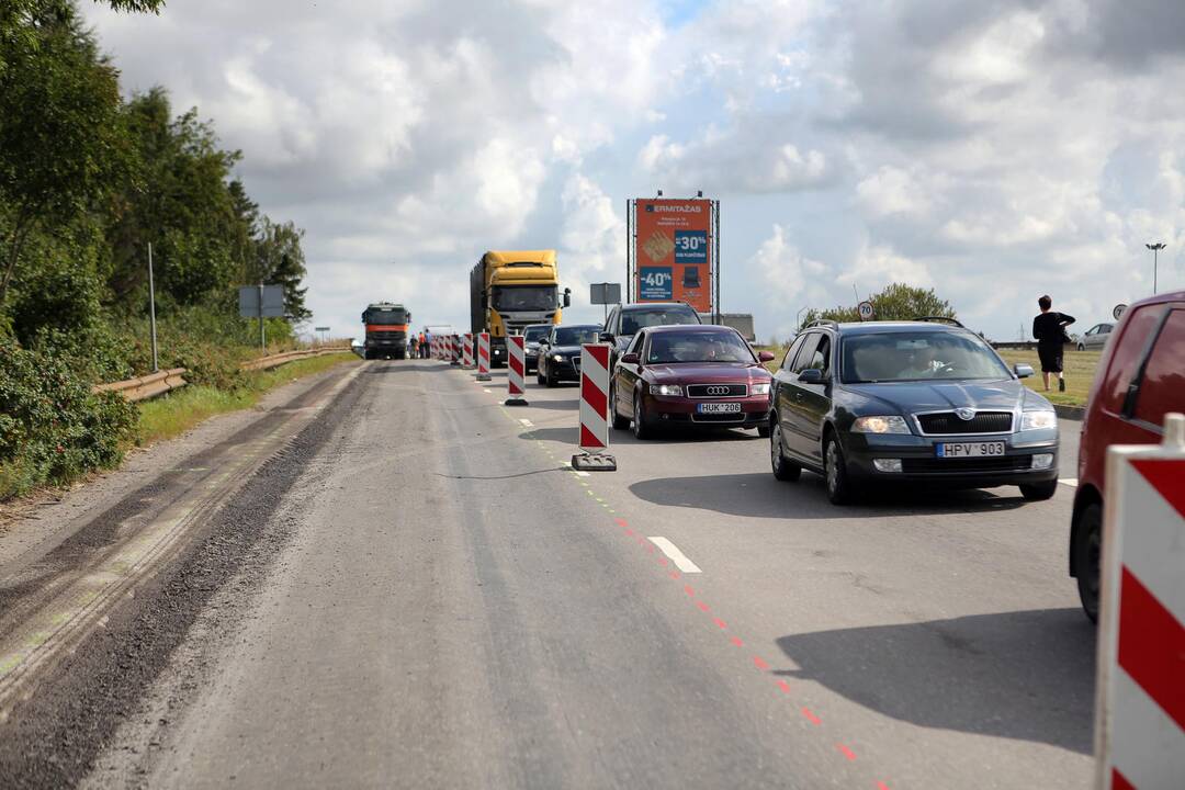 Remontuojamos Vilniaus plento provežos