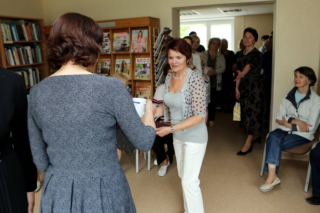 Duris atvėrė suremontuota biblioteka