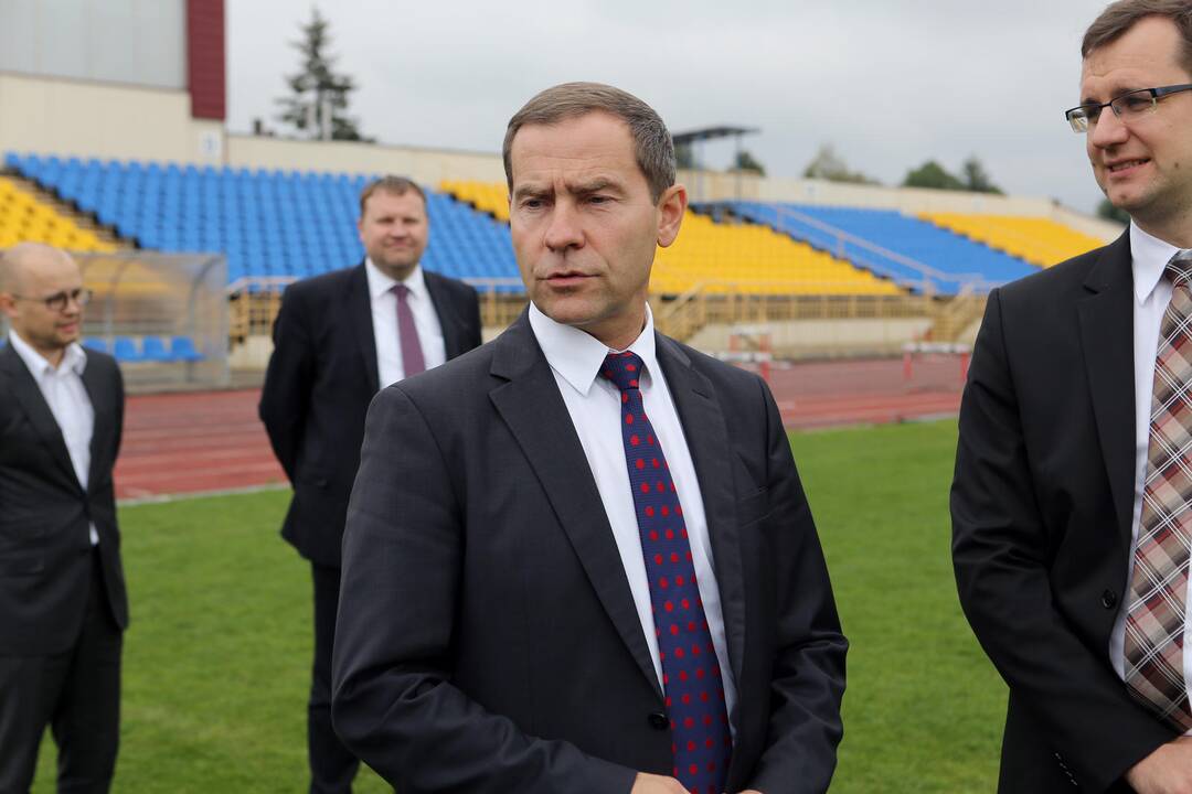 Centriniam stadionui - "Klaipėdos nafta" parama