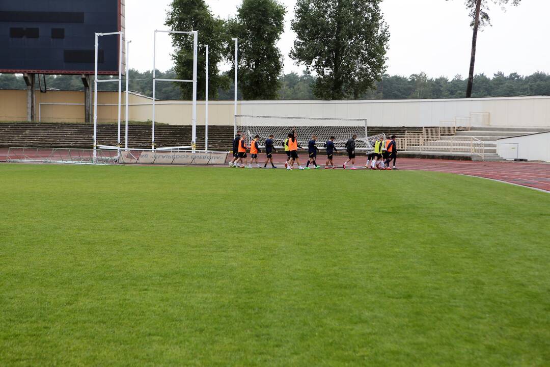 Centriniam stadionui - "Klaipėdos nafta" parama
