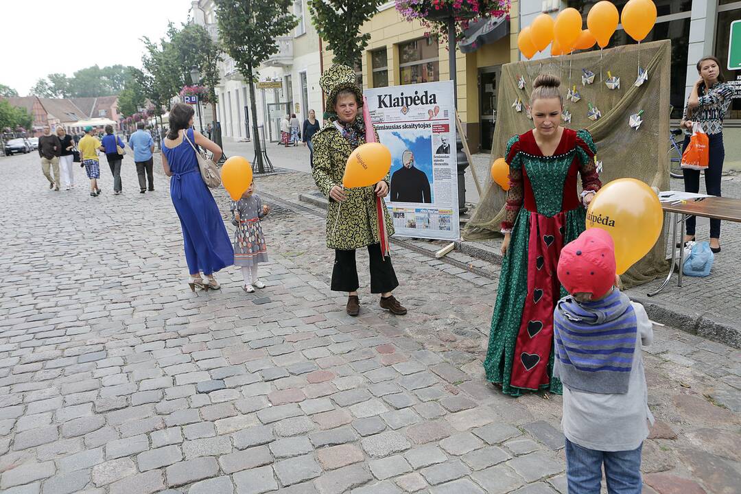 Dienraštis "Klaipėda" kviečia patikėti savo norus jūrai