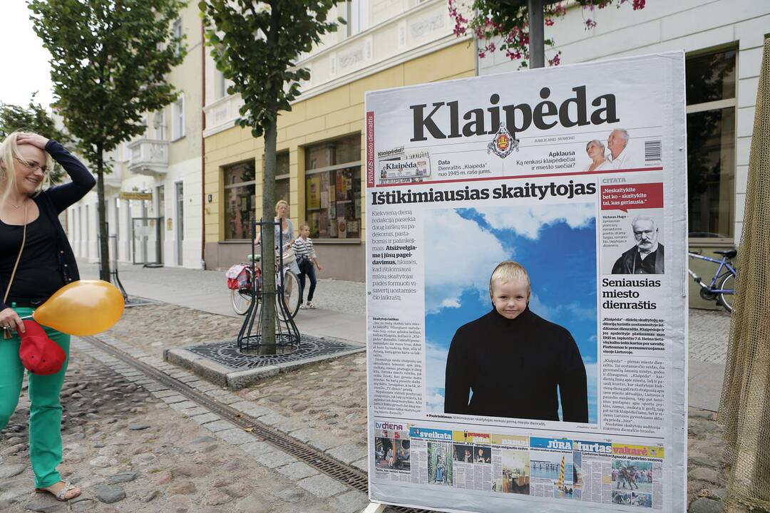 Dienraštis "Klaipėda" kviečia patikėti savo norus jūrai