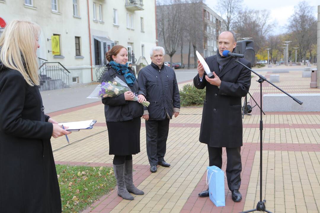 M. Mažvydo alėjoje svajones aus “Svajoklis”