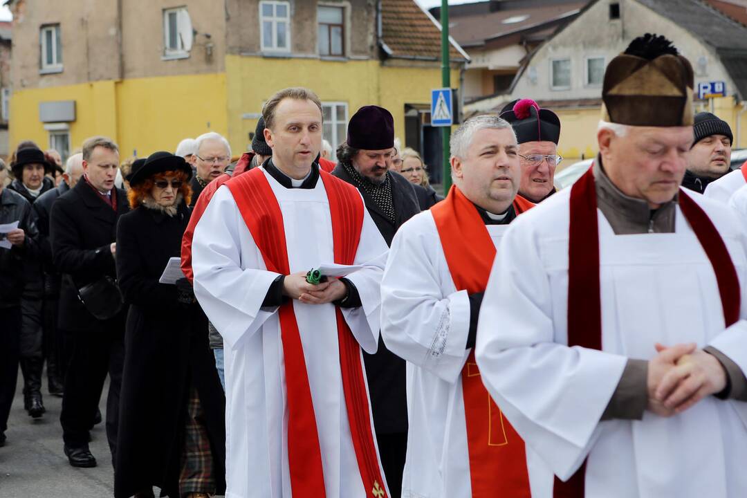 Kryžiaus kelias Klaipėdos gatvėmis