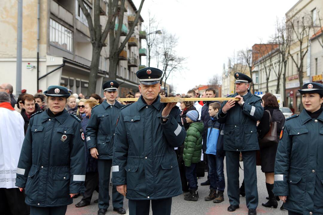 Kryžiaus kelias Klaipėdos gatvėmis