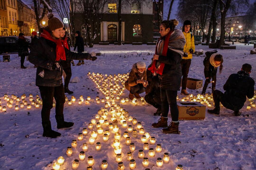 Maltiečiai įžiebė gerumo žvaigždė