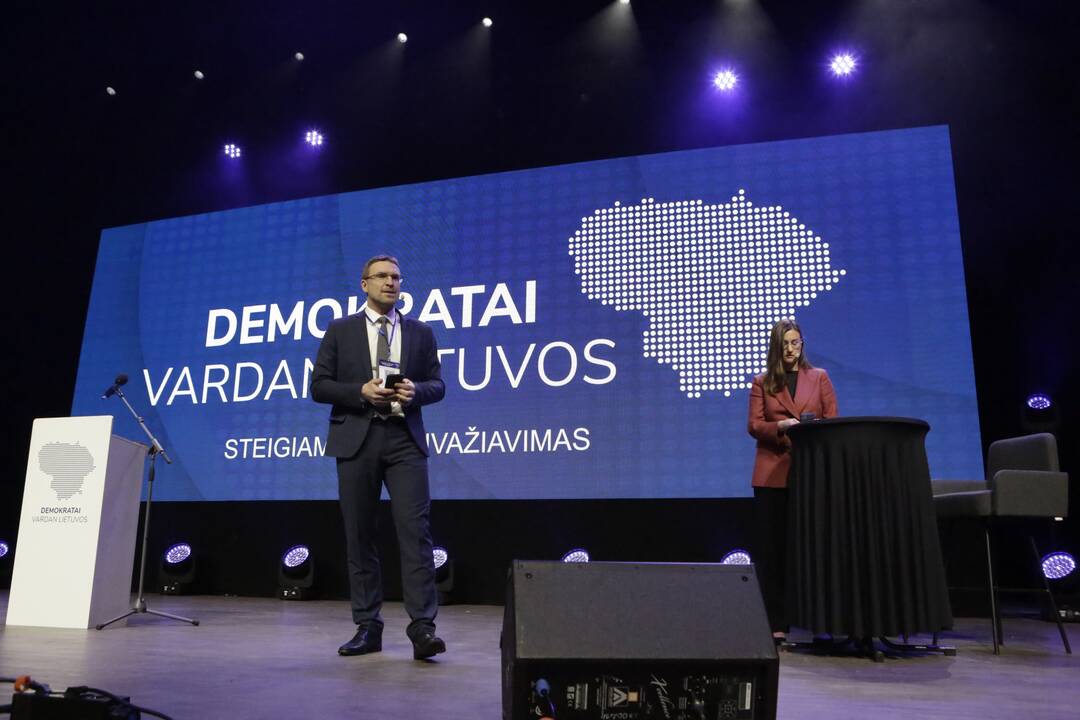 Demokratų sąjungai „Vardan Lietuvos“ vadovaus S. Skvernelis