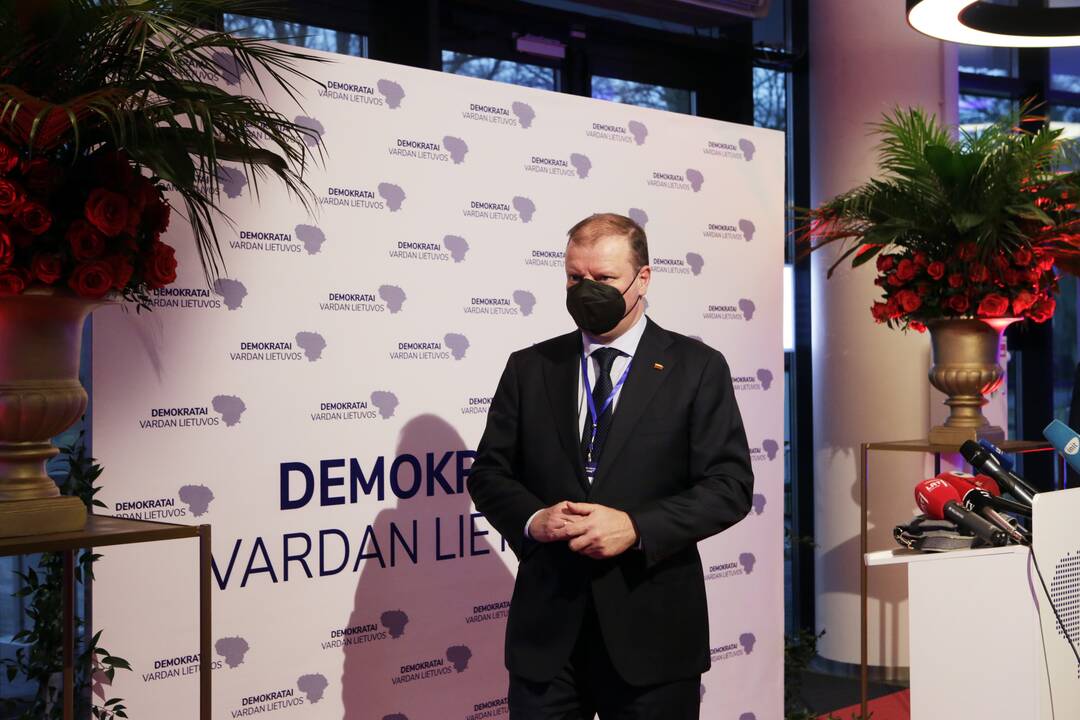 Demokratų sąjungai „Vardan Lietuvos“ vadovaus S. Skvernelis