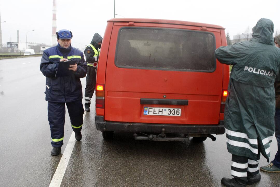 Policijos reidas Klaipėdoje