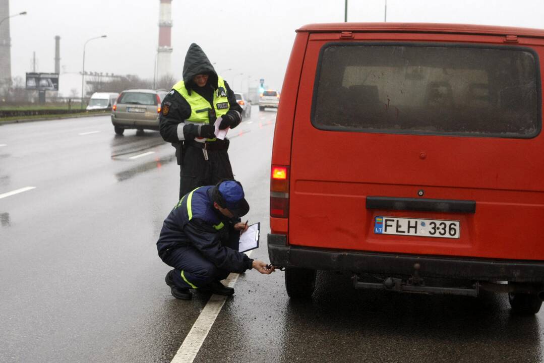 Policijos reidas Klaipėdoje