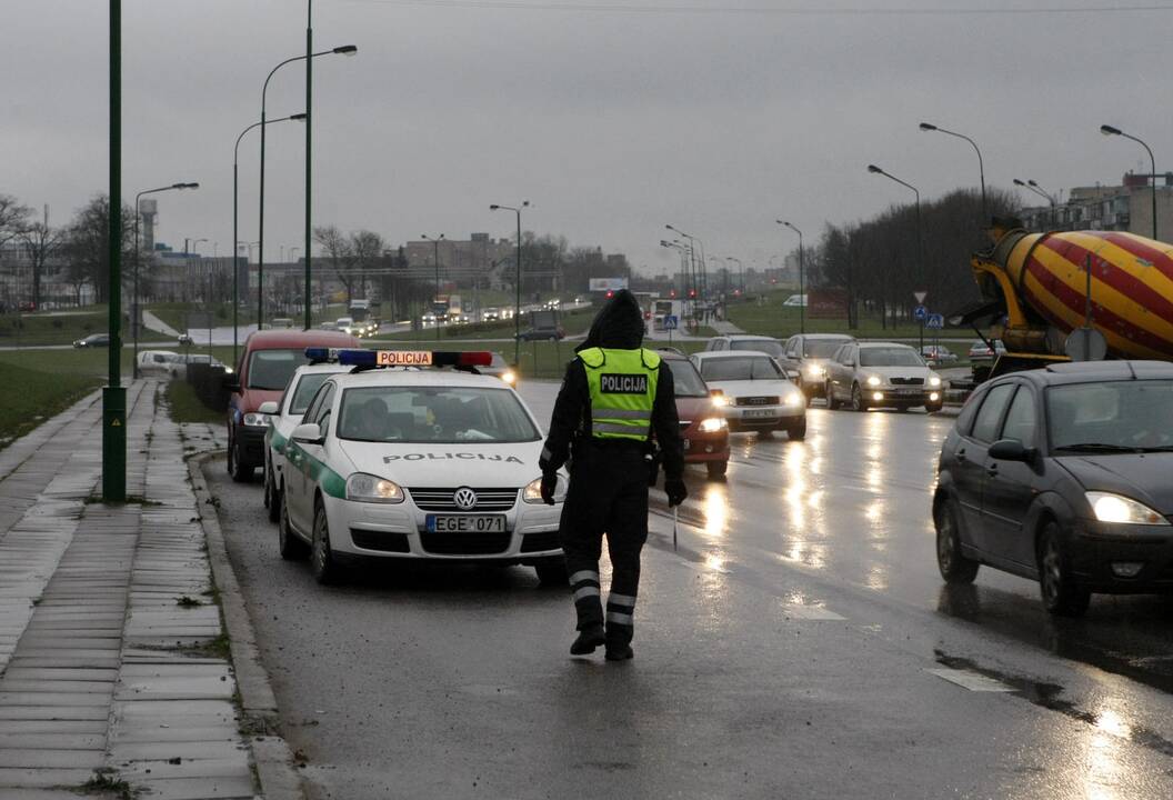 Policijos reidas Klaipėdoje