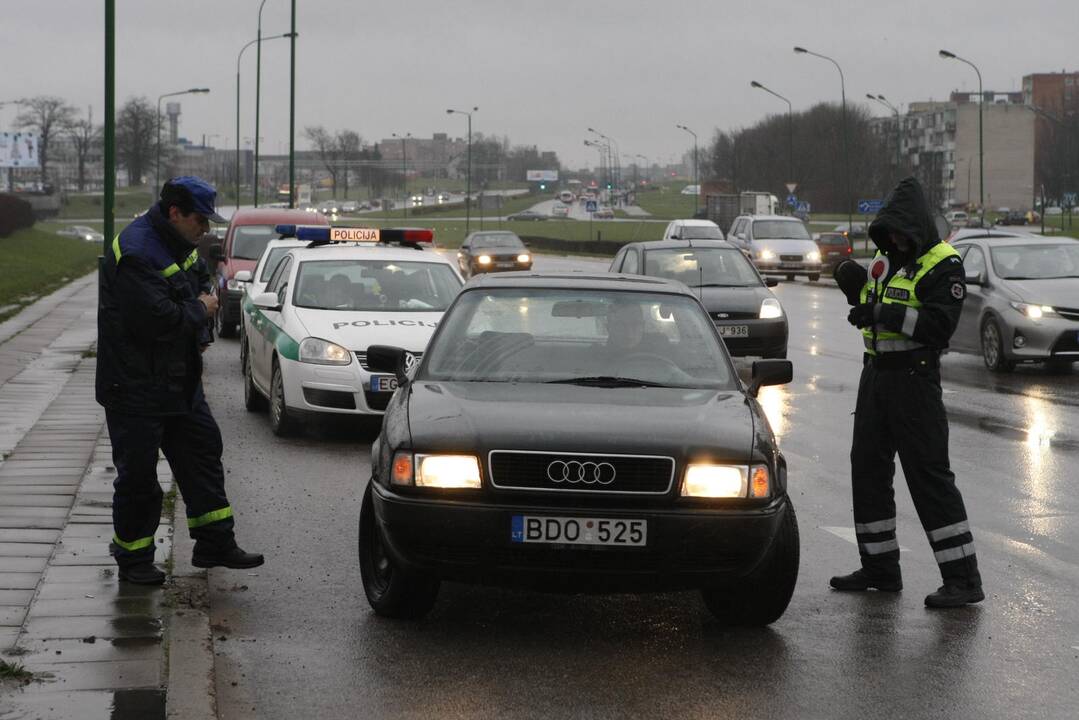 Policijos reidas Klaipėdoje