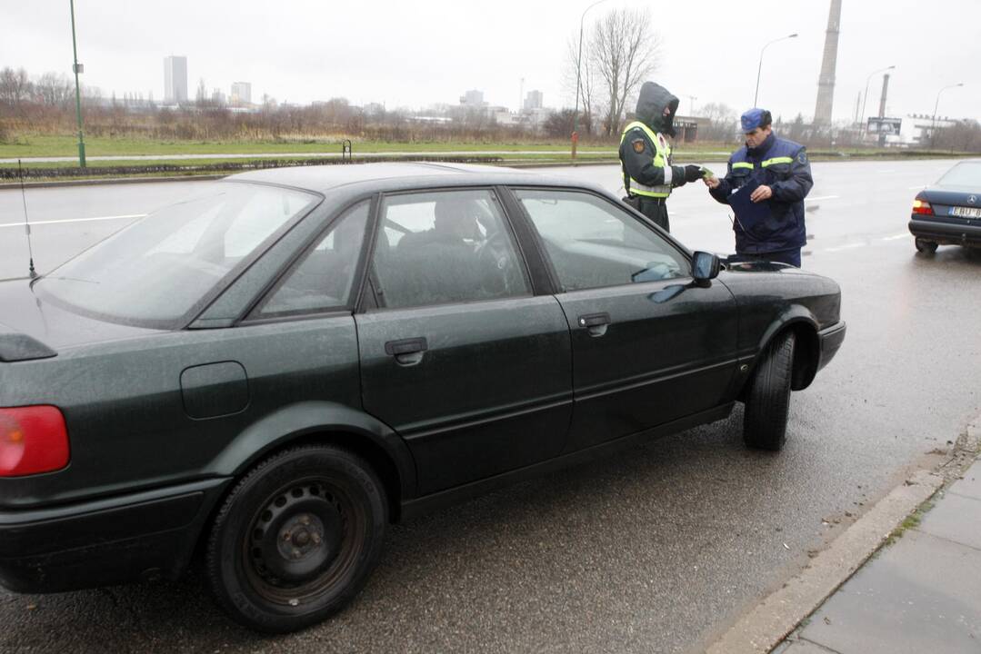 Policijos reidas Klaipėdoje