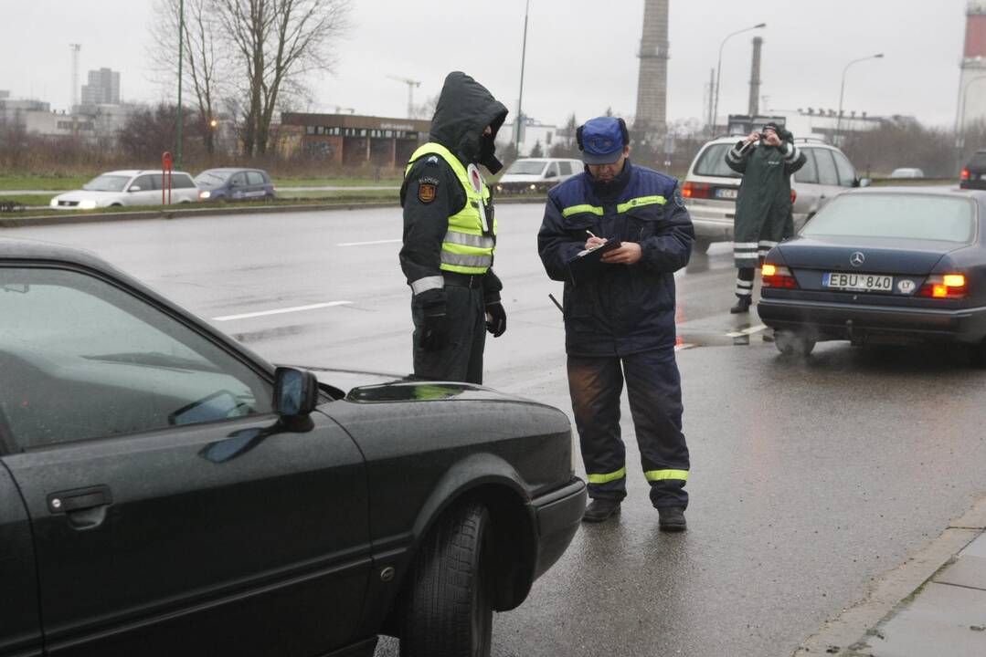 Policijos reidas Klaipėdoje