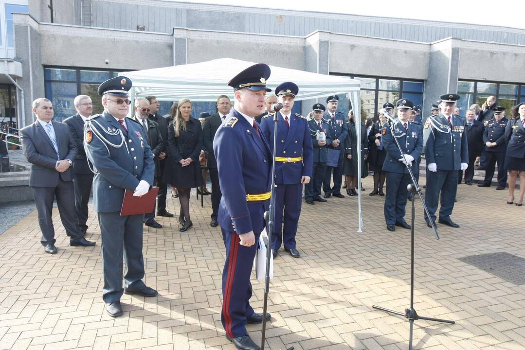 Policininkai minėjo profesinę šventę